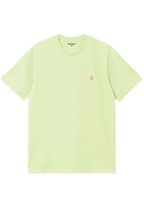 chase t-shirt man green fluo CARHARTT WIP | I0263912V9.XX